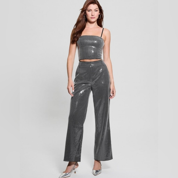 Guess Cassia Sequined Pants - Picture 3 of 7